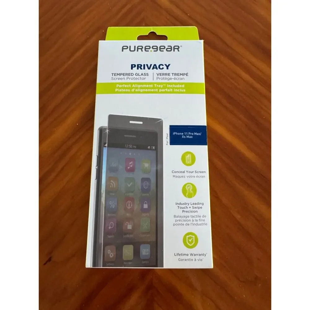 PureGear iPhone 13 Screen Protector for iPhone 11 Pro/Max SX Max New